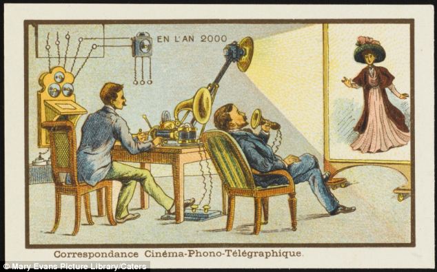 Skype imagined over 100 years ago